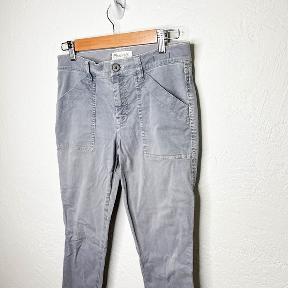 Madewell Gray Pants with Zipper Detail - Picture 8 of 16
